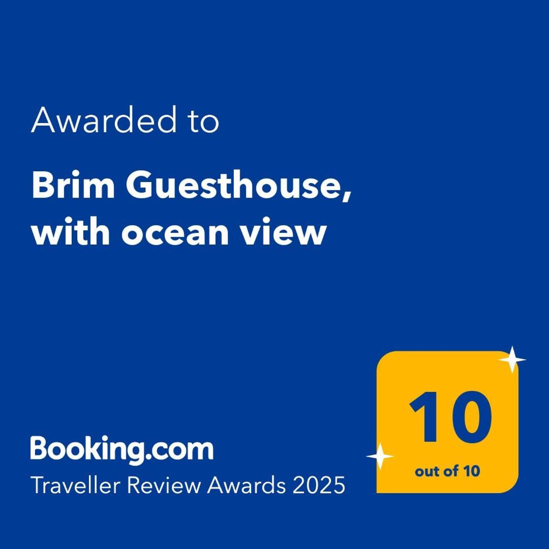 Brim Guesthouse, With Ocean View Saudarkrokur Exteriér fotografie